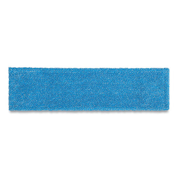 Rubbermaid® Commercial Adaptable Flat Mop Pads, Microfiber, 19.5 X 5.5, Blue freeshipping - TVN Wholesale